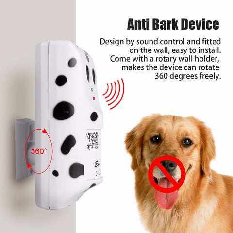 Humanely Ultrasonic Anti Bark Device Stop Barking Machine Control Dog Barking Silencer Hanger High Quality